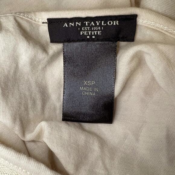 Ann Taylor Women's Tulle Floral Tank Top Size XSP - Picture 4 of 4